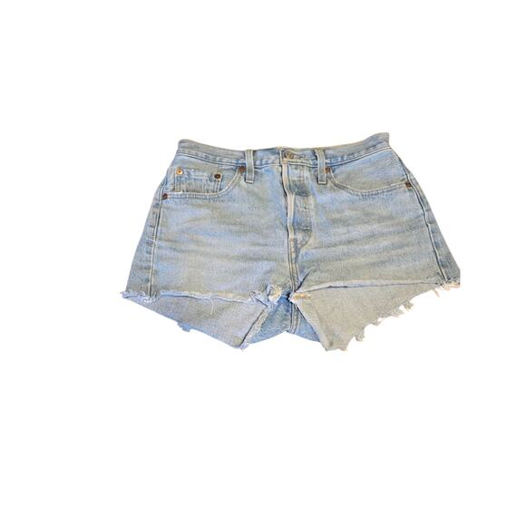 Levi's Pants - Levi's 501 light denim shorts, size W27